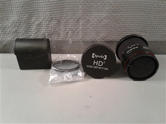 Camera Lenses and Filters
