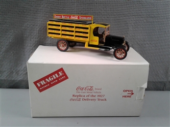 Vintage Coca-Cola Die-Cast Replica of the 1927 Delivery Truck