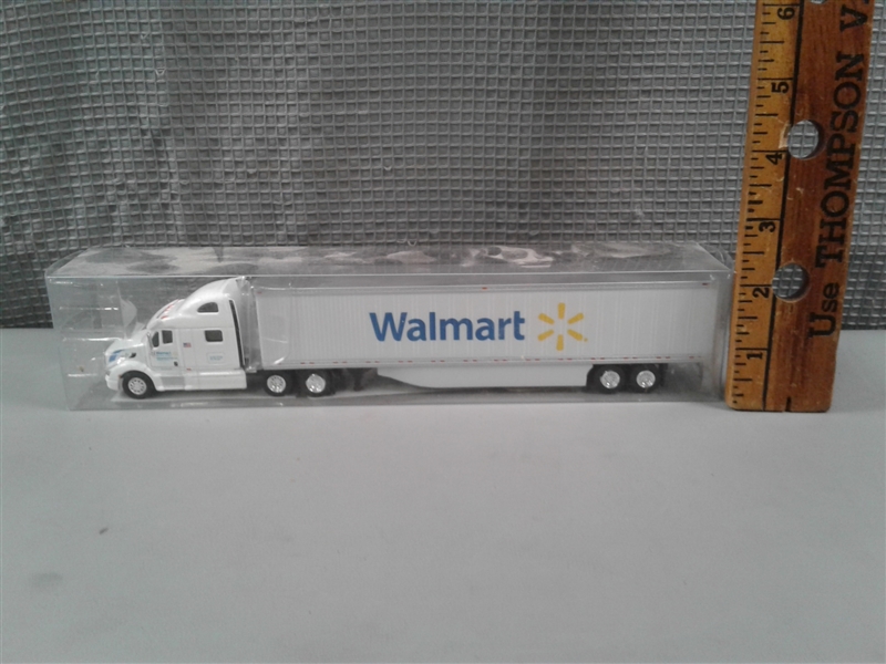 Tonkin 1:53 Replica Walmart Sam's Club Truck and 1:87 Walmart Truck NIB