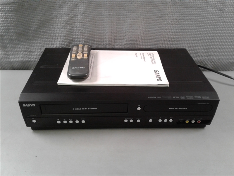 Sanyo DVD Recorder/VCR