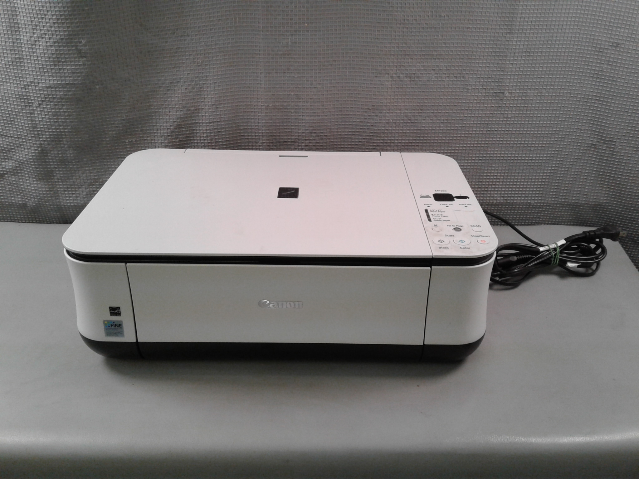 Lot Detail Canon Pixma MP250 Printer/Copier