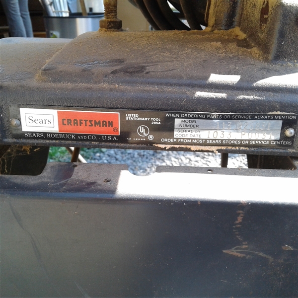 Sears Craftsman Belt Sanders 