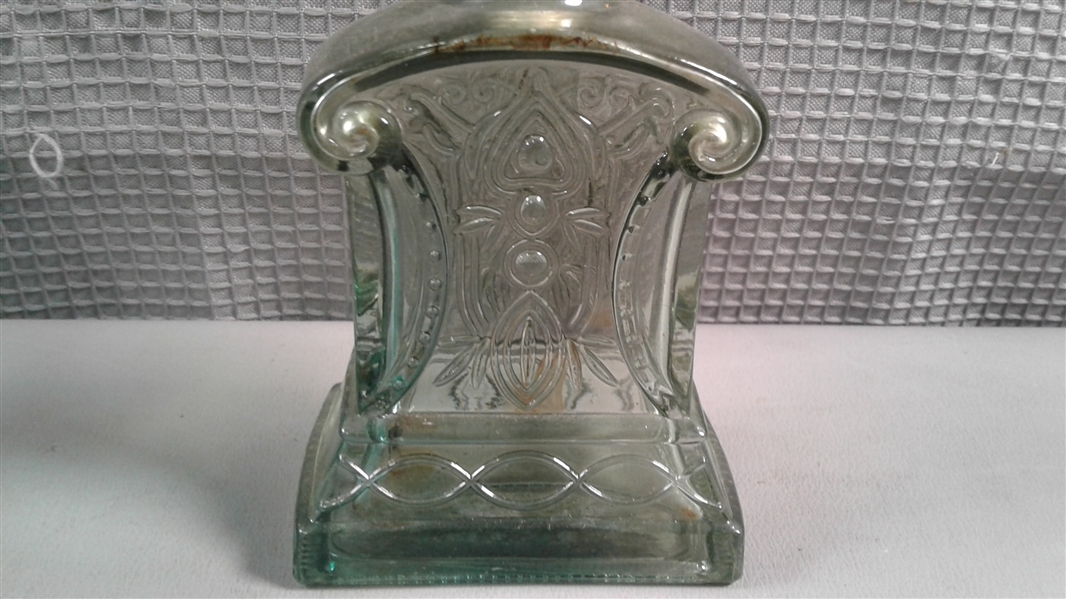 Vintage Teal Glass