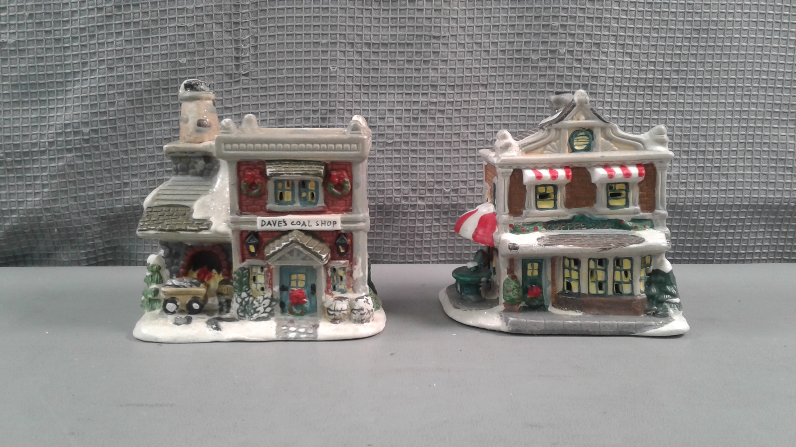 Cobblestone Corners Windham Heights 2004 Christmas Village House, Hotel and  Bridge | Great Condition