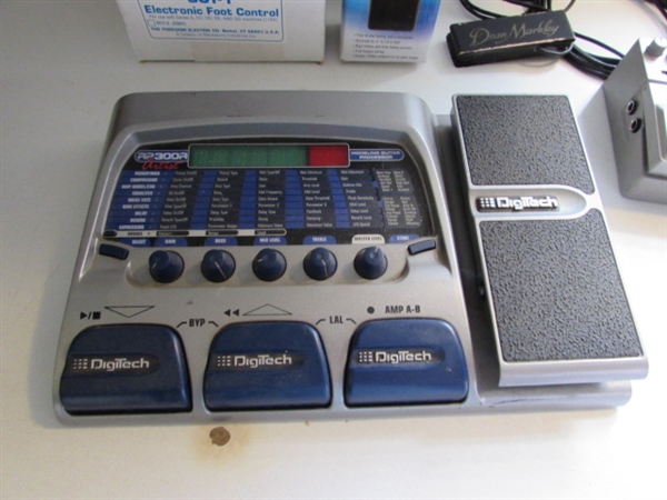 ASSORTED GUITAR FOOT PEDALS