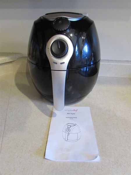 SIMPLE CHEF AIR FRYER AND COOKBOOK