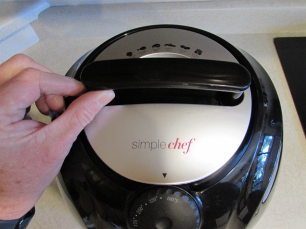 SIMPLE CHEF AIR FRYER AND COOKBOOK
