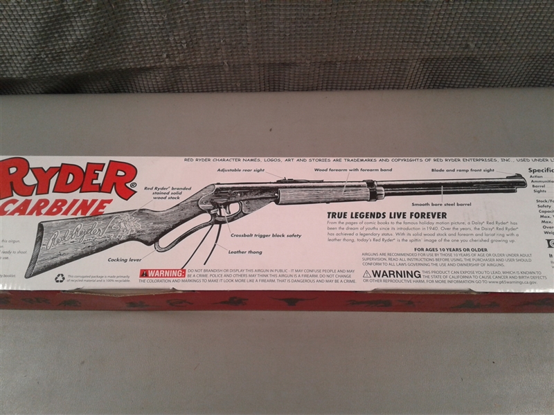 Red Rider BB Gun 