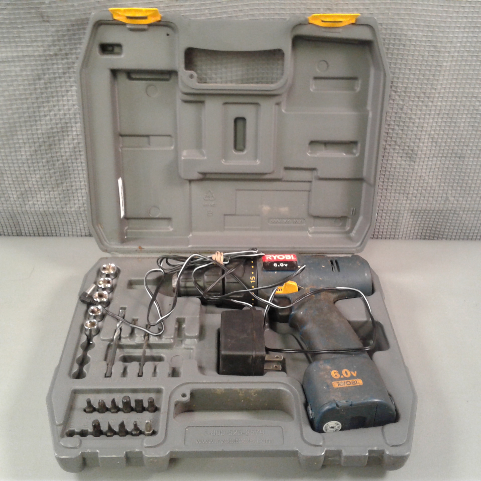 Lot detail ryobi 6 0v drill