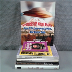 Books: Mysteries of Mount Shasta, Fossils and Minerals, Federal Lands, etc.