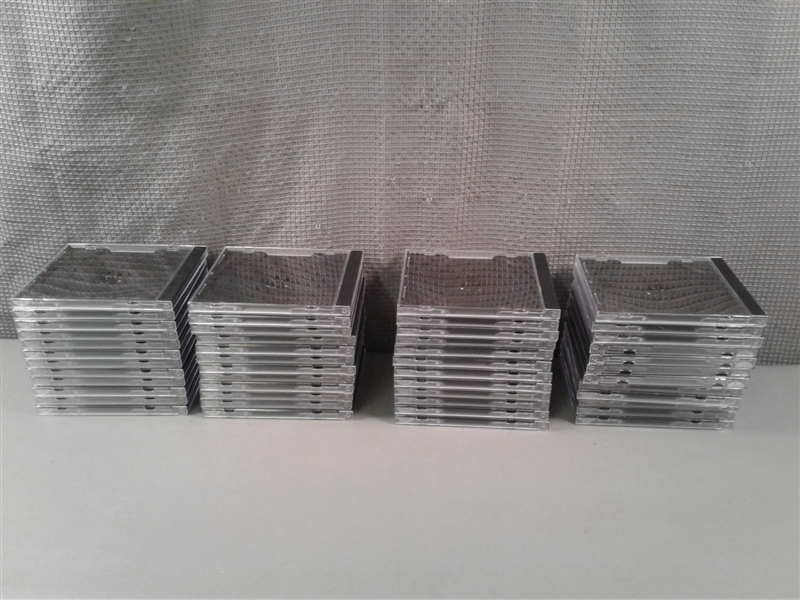 48 Ct Empty CD Cases