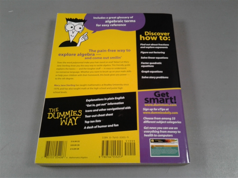 Math FOR DUMMIES Books