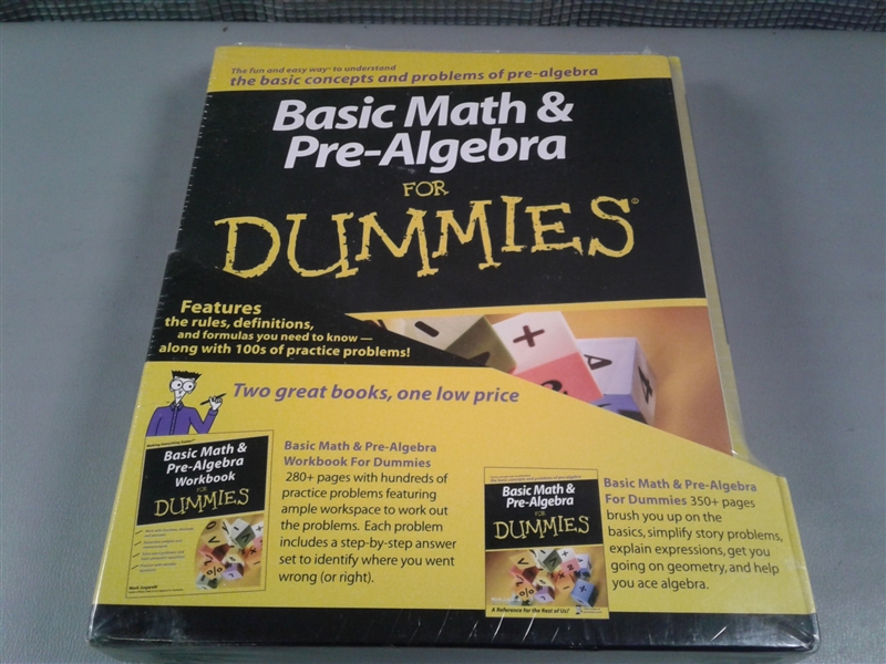 Math FOR DUMMIES Books