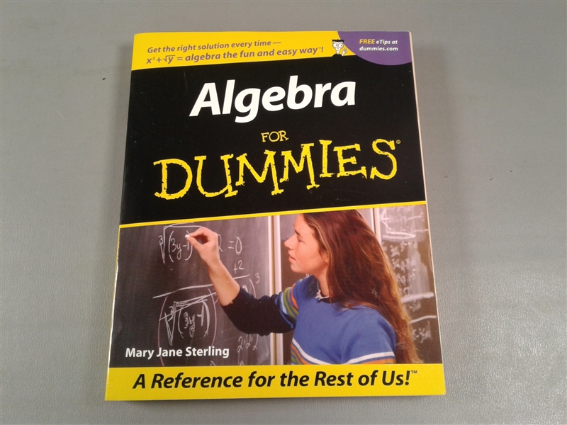 Math FOR DUMMIES Books