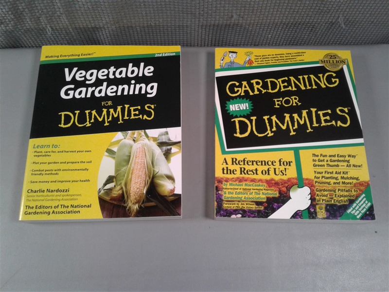 Gardening & Vegetable Gardening FOR DUMMIES Books