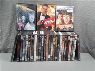 Collection of 30 DVDs 