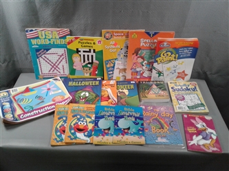 Childrens Coloring Books, Games, and Puzzle Books