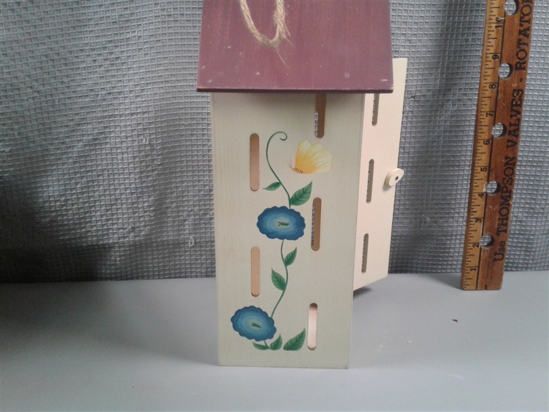 Baskets, Bird House, Planters, and Vases