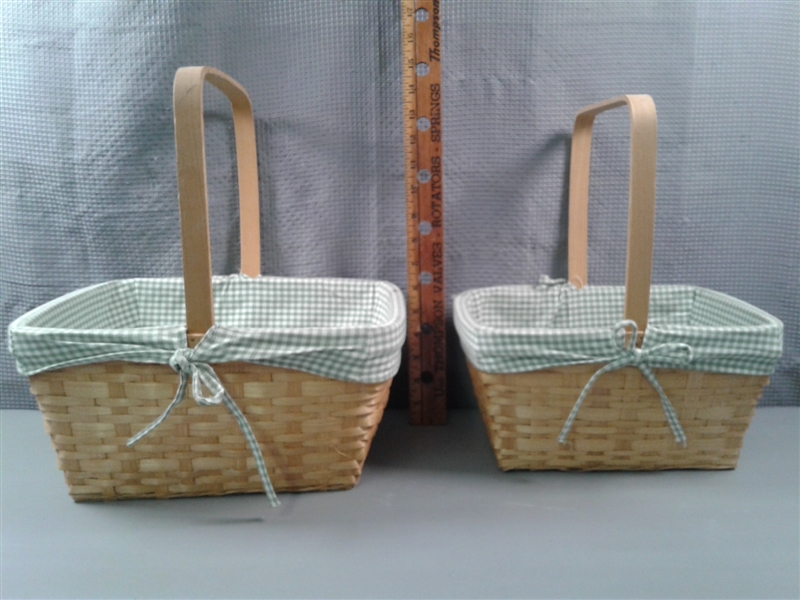 Baskets, Bird House, Planters, and Vases