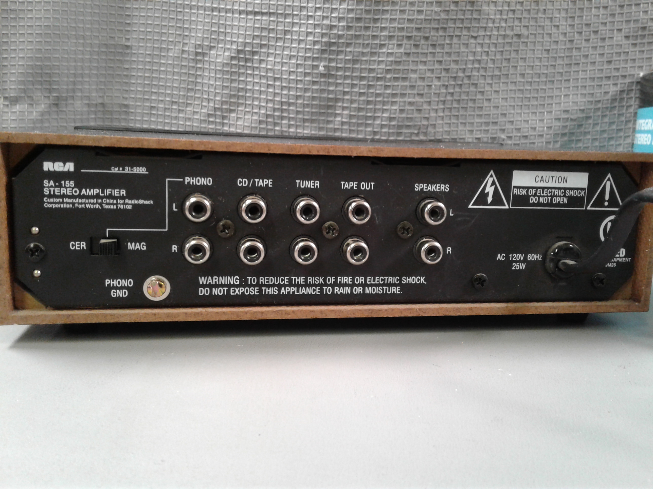 Lot Detail RCA Integrated (MINI) Stereo Amplifier SA155
