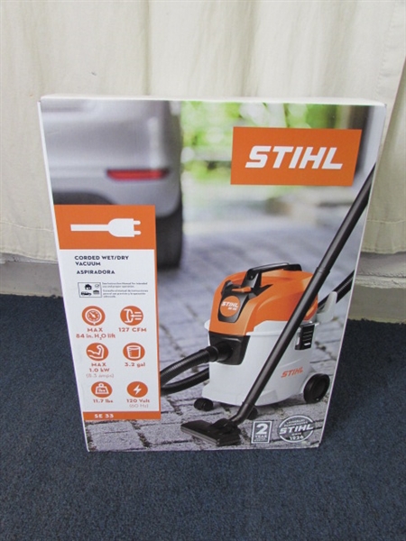 Stihl SE-33 Corded Wet/Dry Shop-Vac