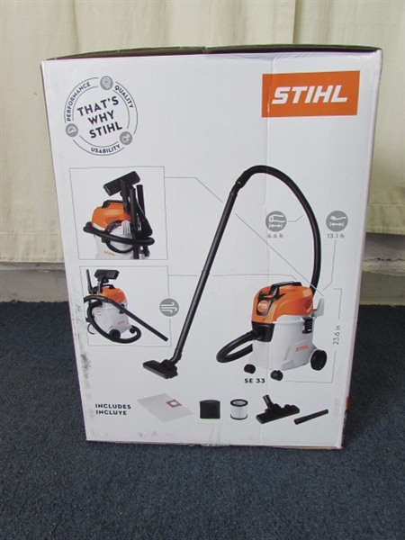 Stihl SE-33 Corded Wet/Dry Shop-Vac