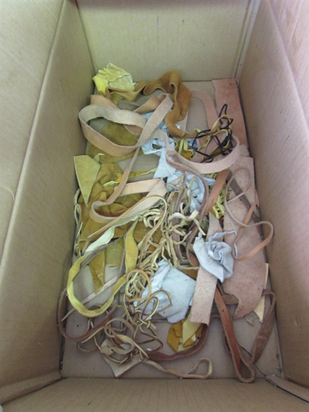 Large Lot of Leather