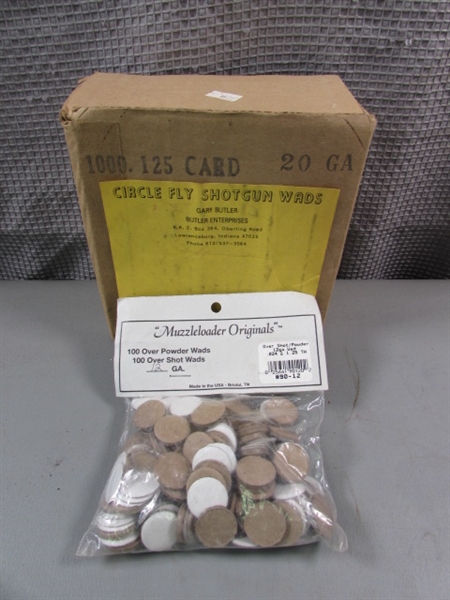 12 GA & 20 GA Shotgun Wads