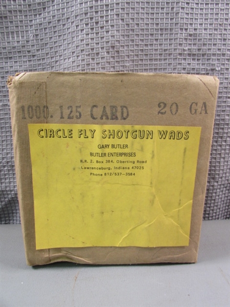 12 GA & 20 GA Shotgun Wads