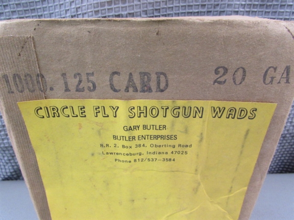 12 GA & 20 GA Shotgun Wads