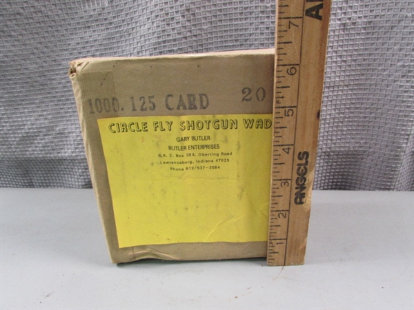 12 GA & 20 GA Shotgun Wads