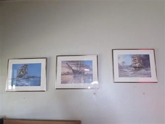 Set of 3 Ship Pictures
