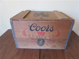 Vintage Coors Beer Box