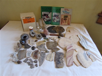 Geodes, Rocks, Stones, and Books
