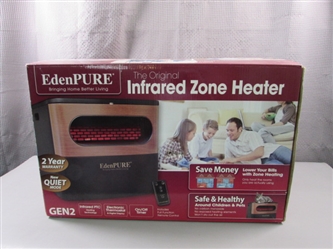 New- EdenPure Infrared Zone Heater
