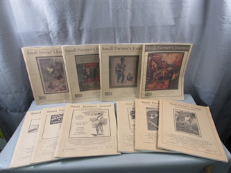 10 Issues of "Small Farmers Journal".