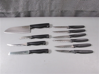 Set of 10 Ginsu Knives