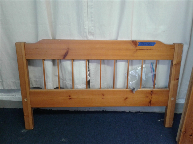 Wood Twin Size Bed Frame