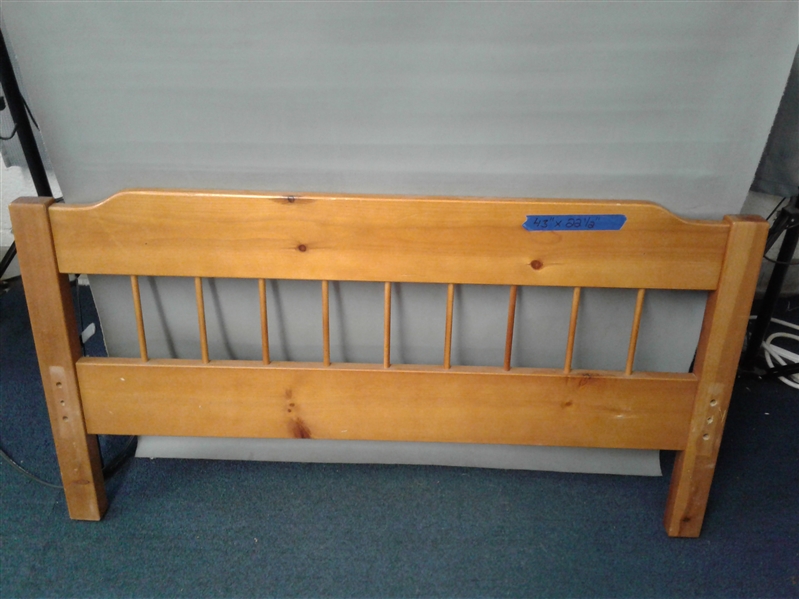 Wood Twin Size Bed Frame