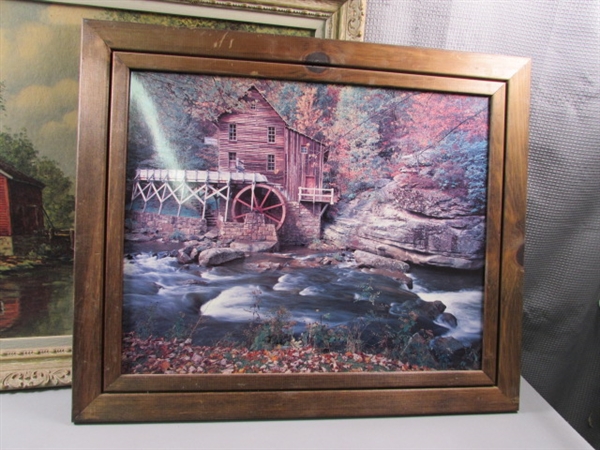 Pair of Framed Outdoor Prints