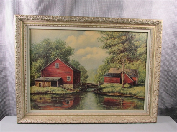 Pair of Framed Outdoor Prints