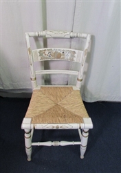 Authentic Hitchcock Stenciled Ladderback Chair