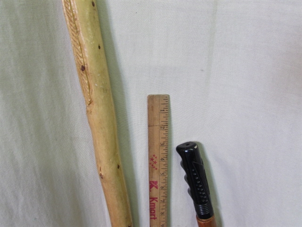 Pair of Wood Walking sticks