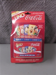 Coca-Cola Edition of Uno New in Box With Tin