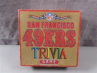 Vintage NFL Trivia Game- SF 49ers