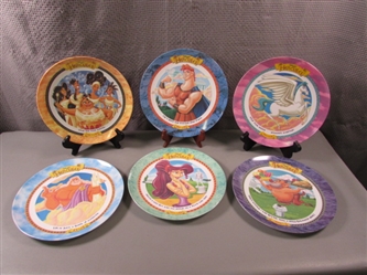 Set of 6 Hercules Plates- McDonalds