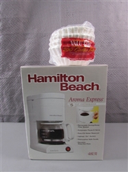 New Hamilton Beach Aroma Express 5 Cup Coffee Maker