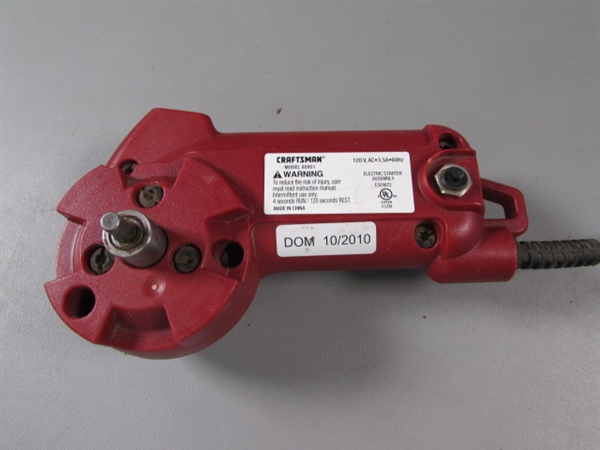 Craftsman Electric Starter Assembly