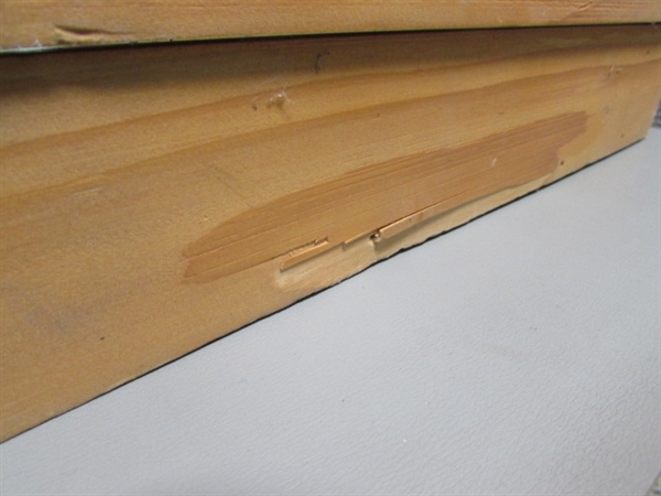 Wood and Glass Countertop Display Case