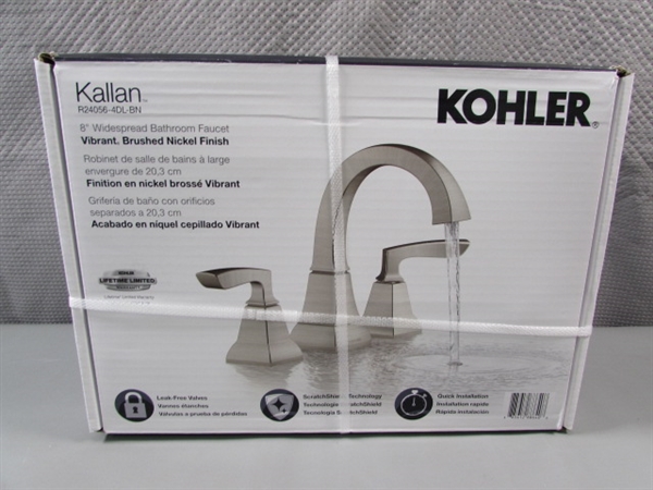 NEW KOHLER 8 BATHROOM FAUCET